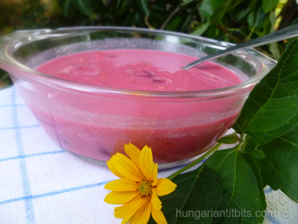 Hungarian Cold Cherry Soup