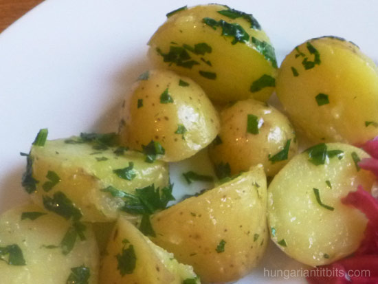 parsley potatoes