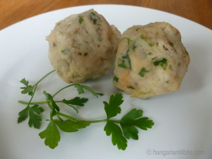 Hungarian Bread Dumpling