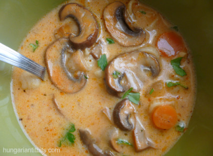 mushroom soup