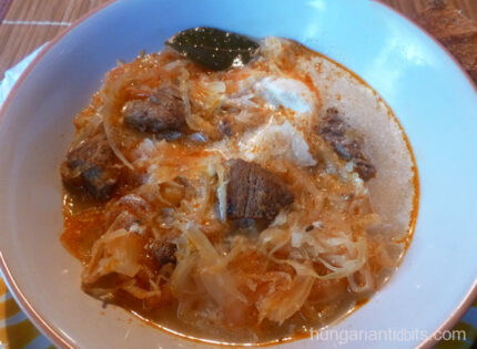 transylvanian cabbage and pork