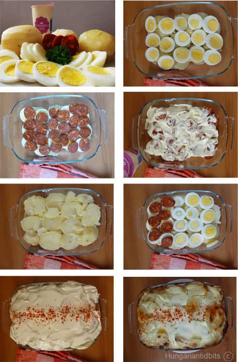 Hungairan Layered Potatoes