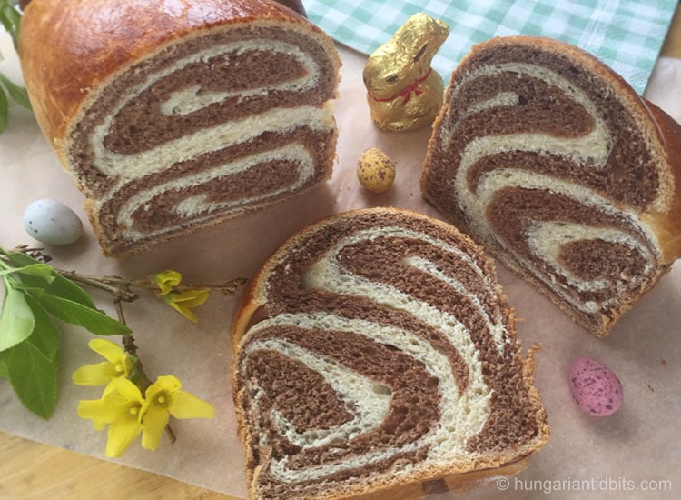 Hungarian Easter sweet bread